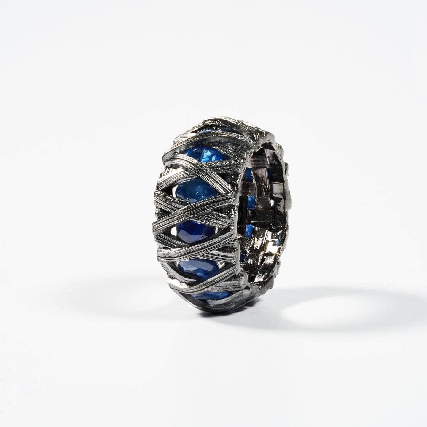 Werk Blue Sapphire Ring GERMAN KABIRSKI