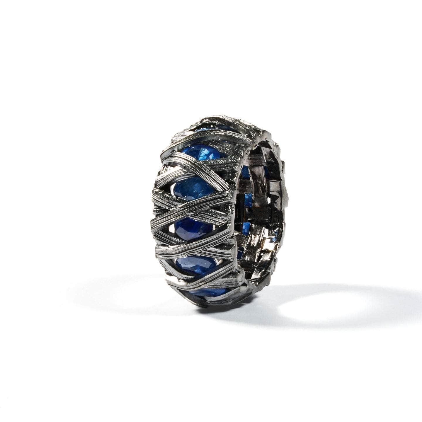 Werk Blue Sapphire Ring GERMAN KABIRSKI